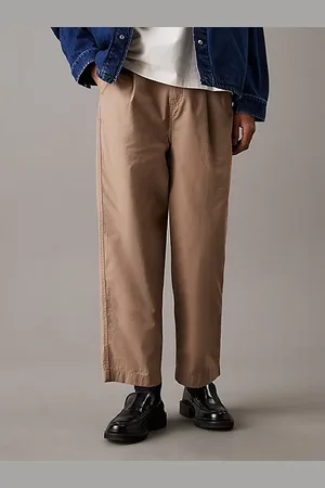 Calvin Klein Lässige cropped Baumwoll-Hose
