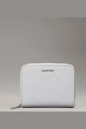Calvin Klein Logo-RFID-Portemonnaie mit Rundum-Reißverschluss