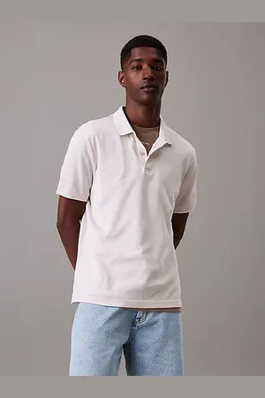 Calvin Klein Zweifarbiges Oxford-Poloshirt