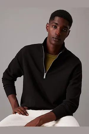 Calvin Klein Lässiges Sweatshirt mit Reißverschlusskragen