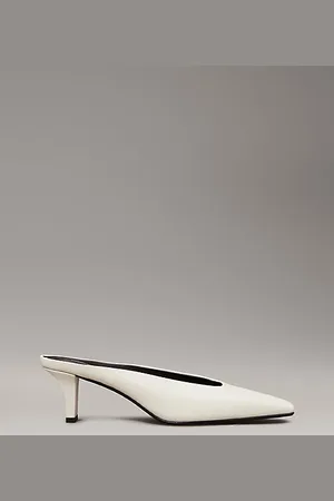 Calvin Klein Mule-Pumps aus Leder