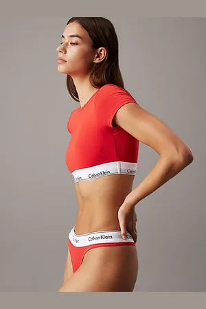 Calvin Klein T-Shirt-Bralette - Icon Cotton Modal