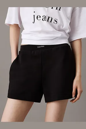 Calvin Klein Jogging-Shorts aus Baumwoll-Frottee