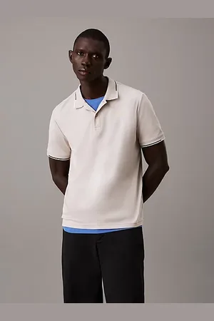 Calvin Klein Enges Poloshirt mit Verzierung