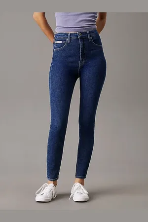 Calvin Klein High Rise Super Skinny Ankle Jeans