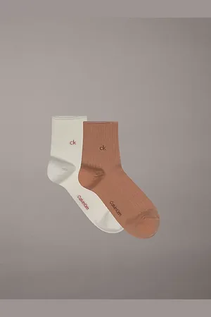 Calvin Klein 2er-Pack gestreifte Knöchelsocken