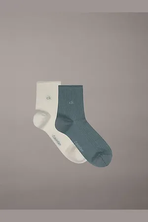 Calvin Klein 2er-Pack gestreifte Knöchelsocken