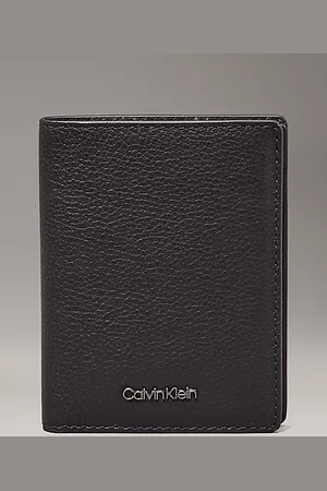 Calvin Klein Schmales RFID-Portemonnaie aus Leder