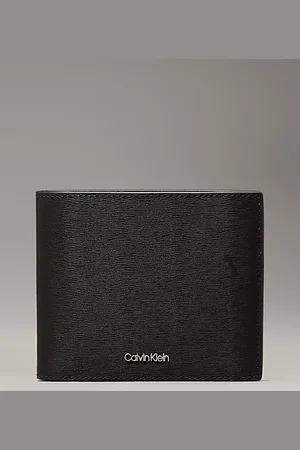 Calvin Klein Dreifach faltbares RFID-Lederportemonnaie