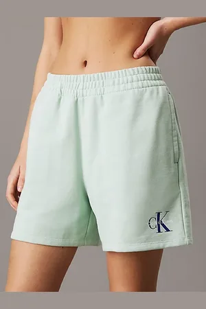 Calvin Klein Frottee-Shorts mit Monogramm-Logo