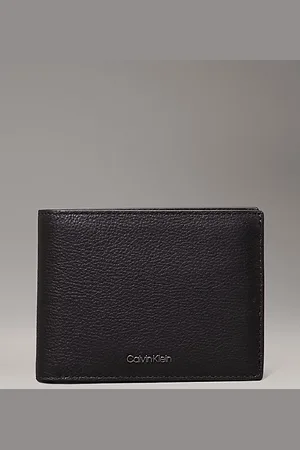 Calvin Klein Dreifach faltbares RFID-Lederportemonnaie
