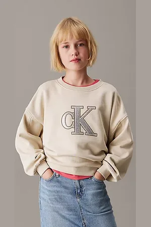 Calvin Klein Lockeres Logo-Sweatshirt