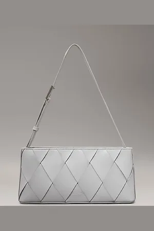 Calvin Klein Gewebte Schultertasche