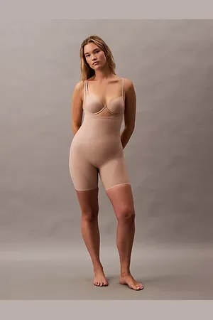 Calvin Klein Shapewear-Body mit offener Büste - Stay Put Mesh