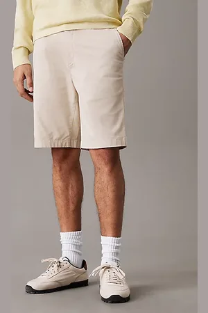 Calvin Klein Gerade Chino-Shorts aus Twill