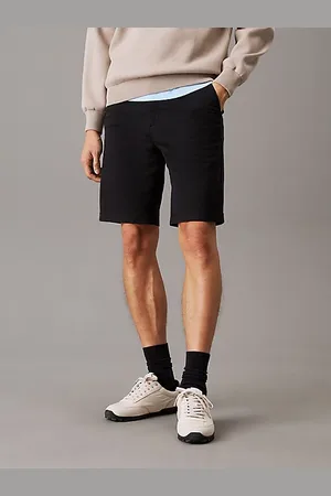 Calvin Klein Gerade Chino-Shorts aus Twill