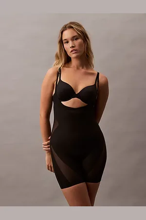 Calvin Klein Shapewear-Body mit offener Büste - Stay Put Mesh