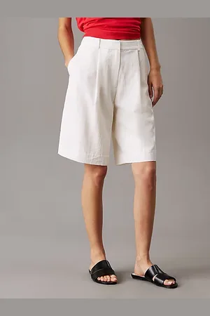 Calvin Klein Weite Bundfalten-Shorts