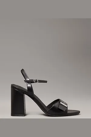 Calvin Klein Ledersandalen mit Absatz