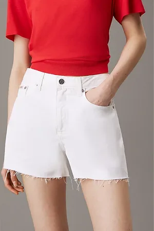 Calvin Klein Mom-Shorts aus