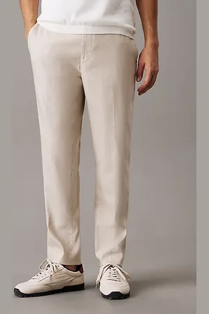Calvin Klein Tapered Fit Hose aus einem Leinen-Lyocell-Mix