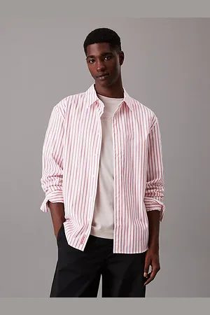 Calvin Klein Gestreiftes, lässiges Hemd