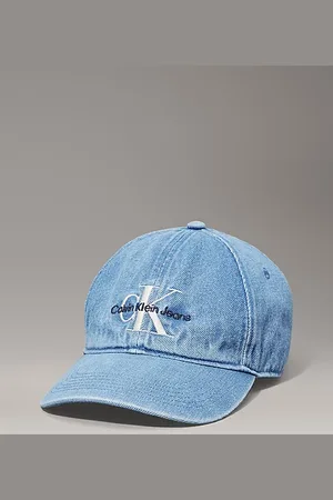 Calvin Klein Denim-Kappe mit Logo