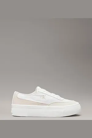 Calvin Klein Plateau-Sneakers aus Canvas