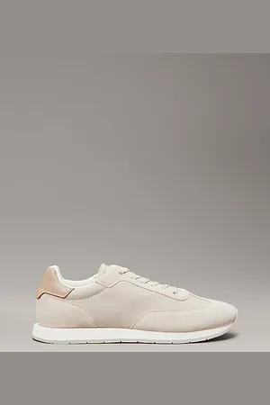 Calvin Klein Wildleder-Sneakers mit flachem Profil
