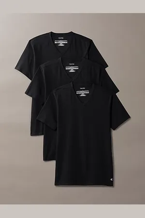 Calvin Klein 3er-Pack Lounge-T-Shirts mit V-Ausschnitt