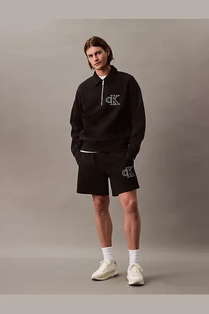 Calvin Klein Logo-Shorts mit doppelten Rippen