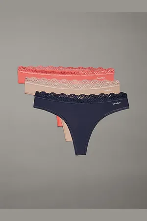 Calvin Klein 3er-Pack Strings - Micro Stretch with Lace