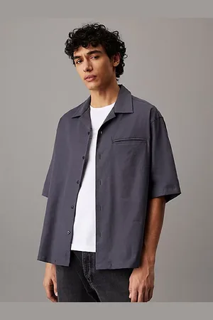 Calvin Klein Lässiges Hemd aus Leinen und Lyocell