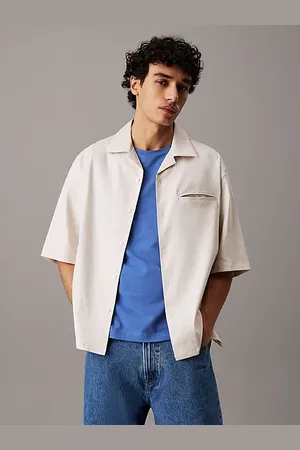 Calvin Klein Lässiges Hemd aus Leinen und Lyocell