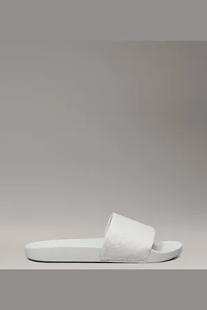 Calvin Klein Slippers mit Logo-Jacquardmuster