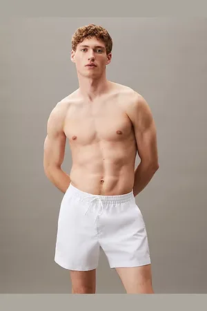 Calvin Klein Medium Badeshorts mit Tunnelzug - Logo Tape