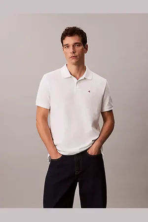 Calvin Klein Poloshirt aus Baumwoll-Piqué