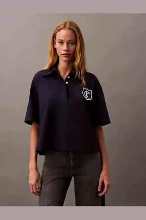 Calvin Klein Poloshirt aus Baumwoll-Jersey mit Logo