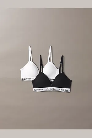 Calvin Klein 2er-Pack Mädchen-Bralettes - Icon Cotton Stretch