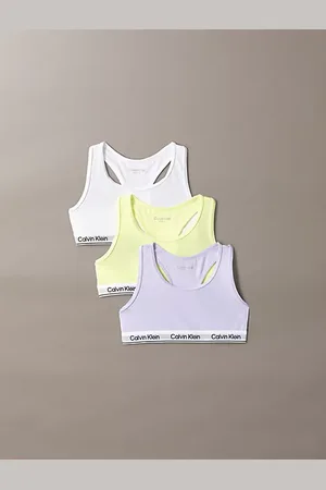 Calvin Klein 3er-Pack Bralettes für Mädchen - Icon Cotton Stretch