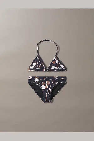 Calvin Klein Bikini-Set mit Triangel-Top für Mädchen - CK Monogram