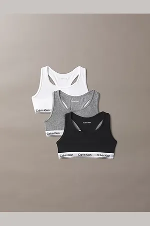 Calvin Klein 3er-Pack Bralettes für Mädchen - Icon Cotton Stretch