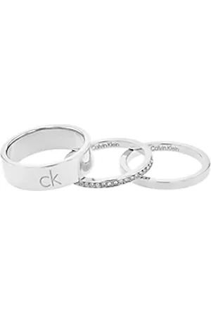 Calvin Klein 3-in-1-Ring mit Kristallverzierung