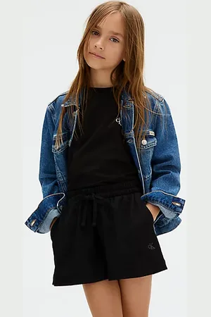 Calvin Klein Lässige Strickshorts im Knitter-Look