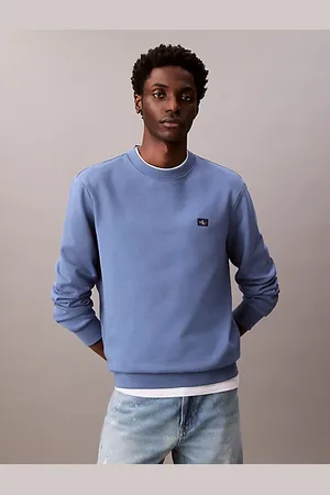 Calvin Klein Badge-Sweatshirt aus Baumwoll-Frottee