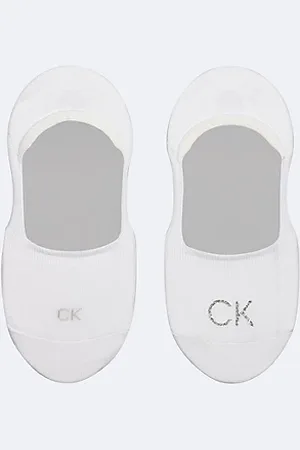 Calvin Klein 2er-Pack No-show-Socken aus weicher, glänzender Baumwolle