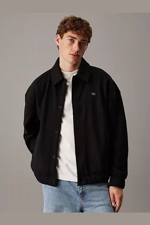 Calvin Klein Jacke mit Druckknopfleiste aus weichem Fleece