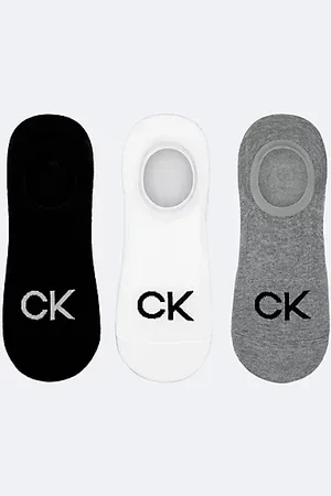 Calvin Klein 3er-Pack No-show-Socken aus weich gekämmter Baumwolle