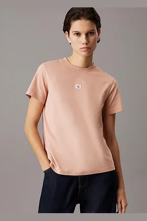 Calvin Klein T-Shirt mit Monogramm-Badge
