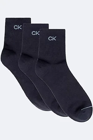 Calvin Klein 3er-Pack halbhohe Crew-Socken aus weich gekämmter Baumwolle